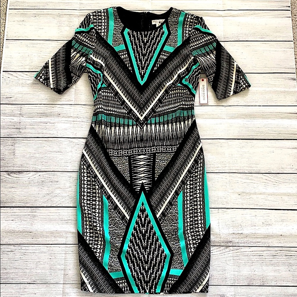 NWT Bisou Bisou Dress with zipper back